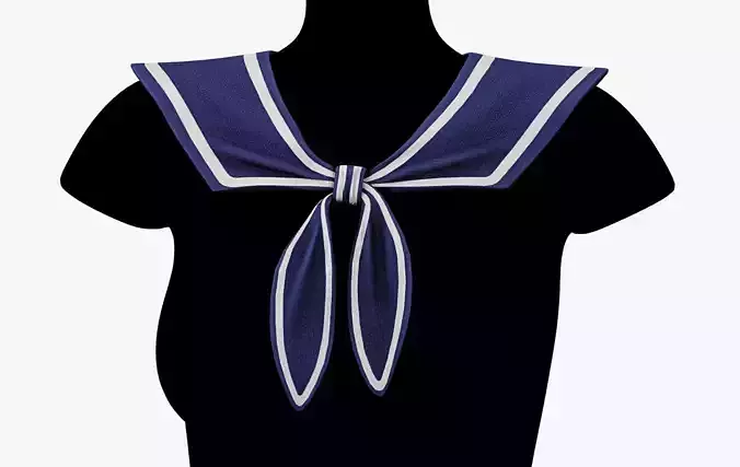 Sailor Scarf Kawaii Anime PBR