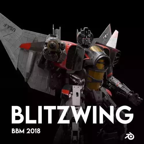 Transformers Blitzwing 2018 Earth Mode Bumblebee Movie 3D model Transformers Blitzwing 2018 Earth Mode Bumblebee Movie 3D model