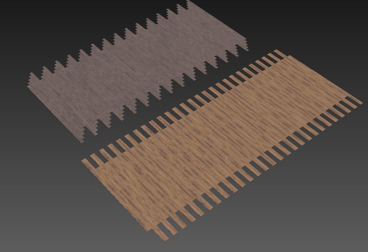 Parquet Floors WITHOUT PLUGINS 3D model_53