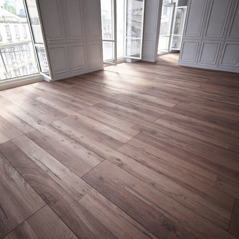 Parquet Floors WITHOUT PLUGINS 3D model_40