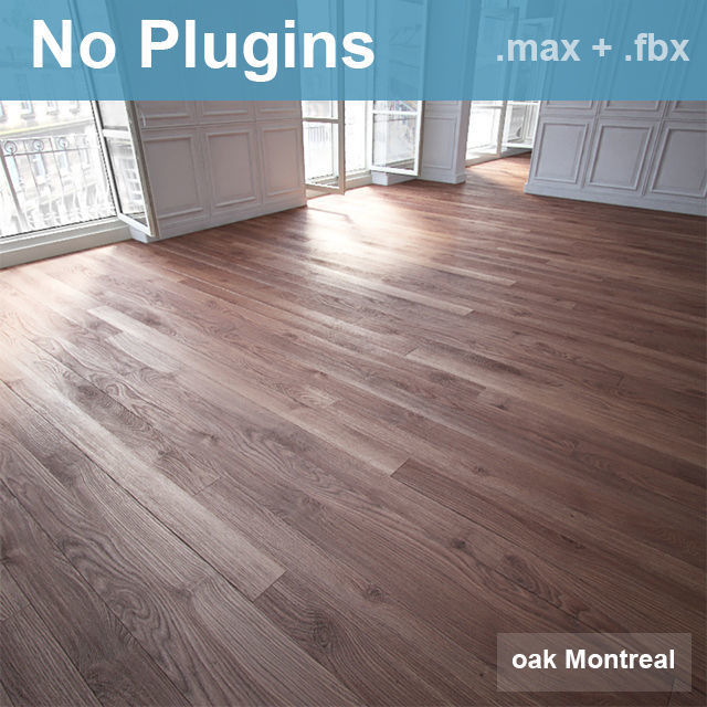 Parquet Floors WITHOUT PLUGINS 3D model_23