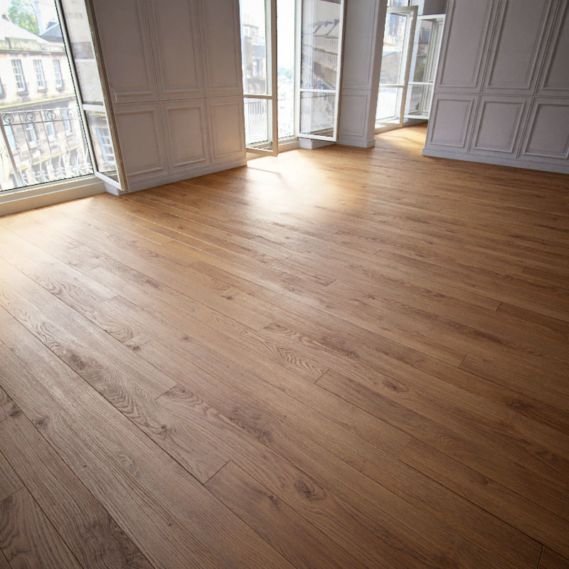 Parquet Floors WITHOUT PLUGINS 3D model_25