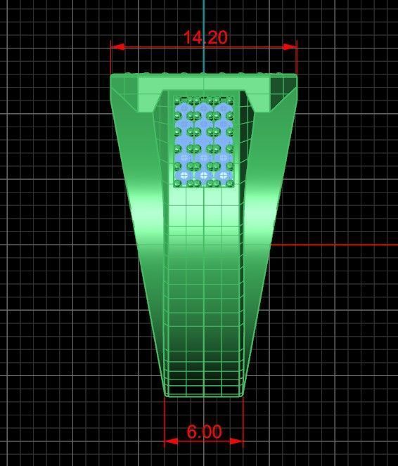Ring with setting 3D print model_8