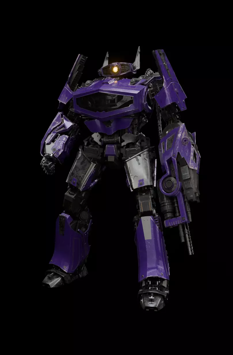 Transformers Shockwave 2018 Cybertron Mode 3D model 3D model_5