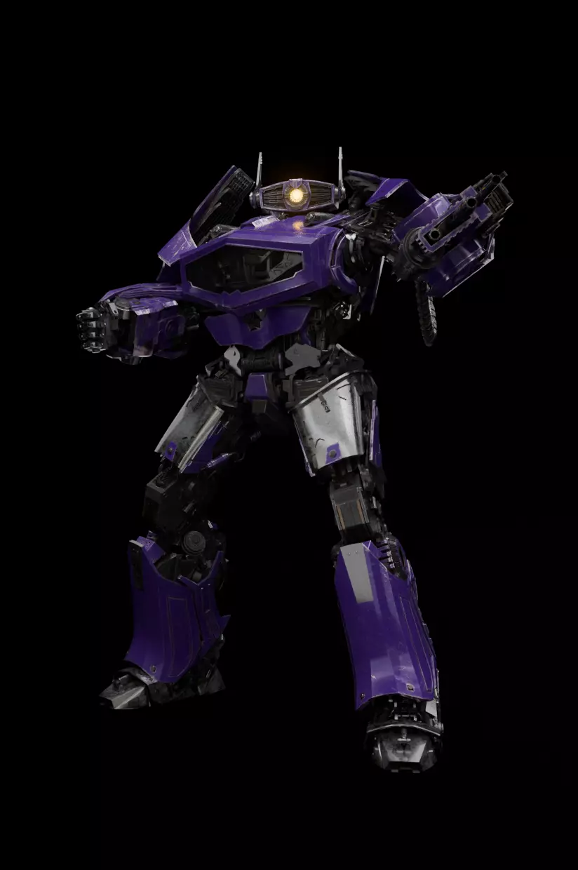 Transformers Shockwave 2018 Cybertron Mode 3D model 3D model_6
