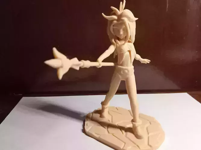 Anime amazon 3d Print