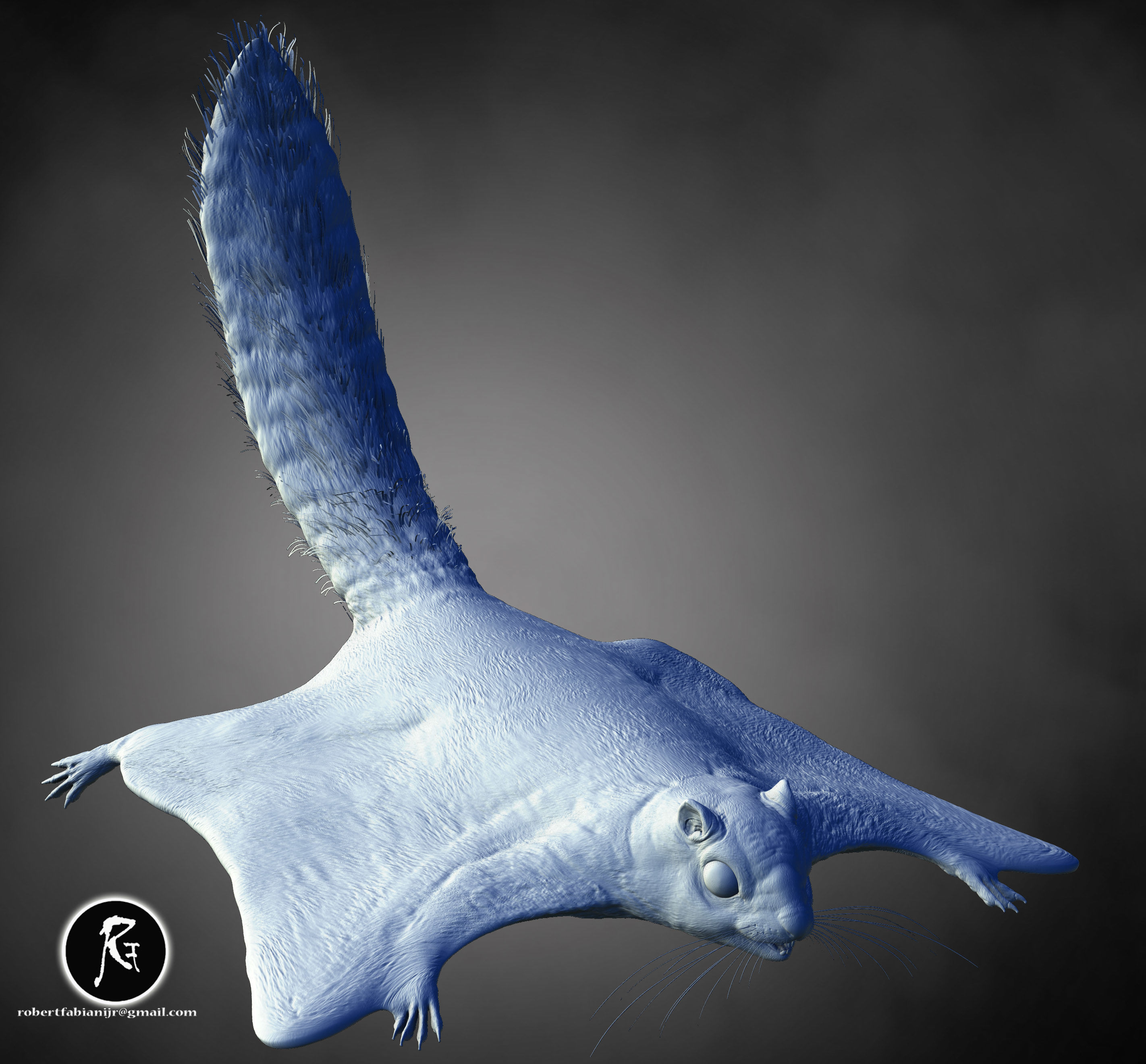 Siberian Flying Squirrel The Glider of Northern Forests 3D print model_2