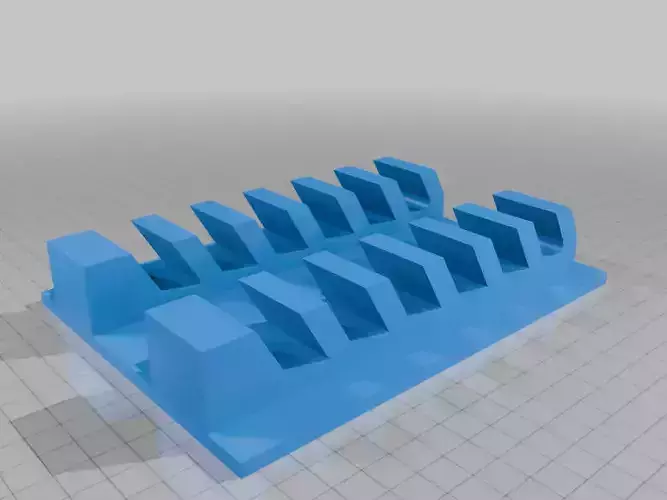 Lid Stand 3D Printable Kitchen Organizer 3D print model