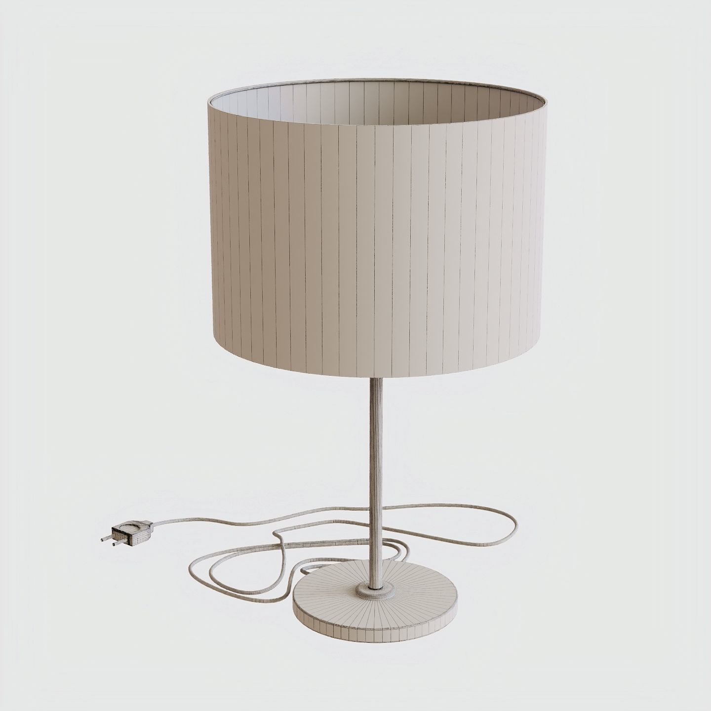 Table Lamp 3D model_7