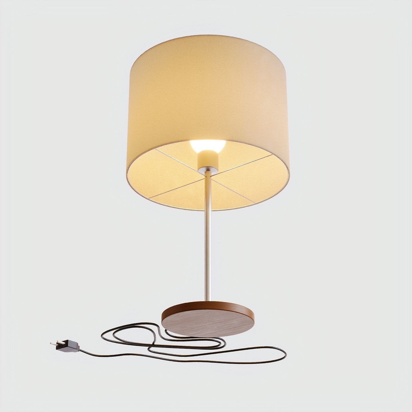 Table Lamp 3D model_3