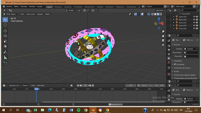 Nophim Biblical Angel 3D Editable with Motion 3D model