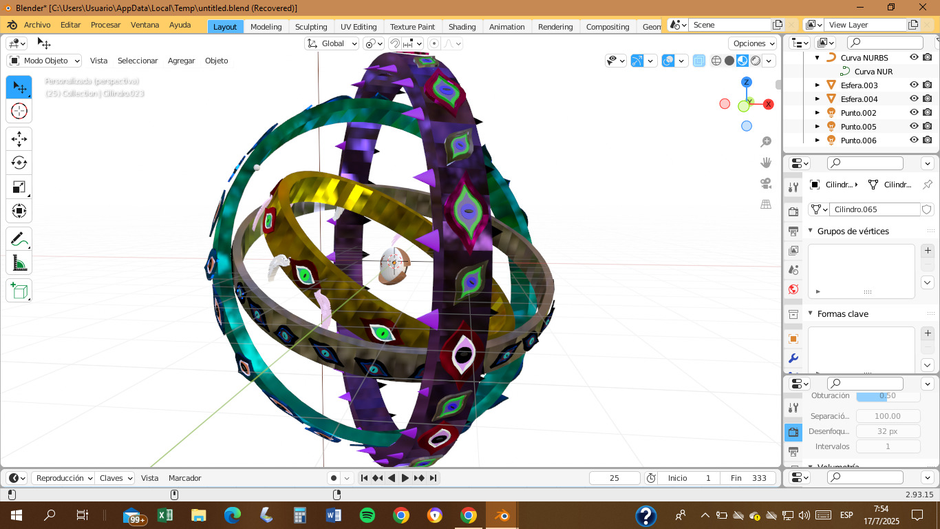 Nophim Biblical Angel 3D Editable with Motion 3D model_1