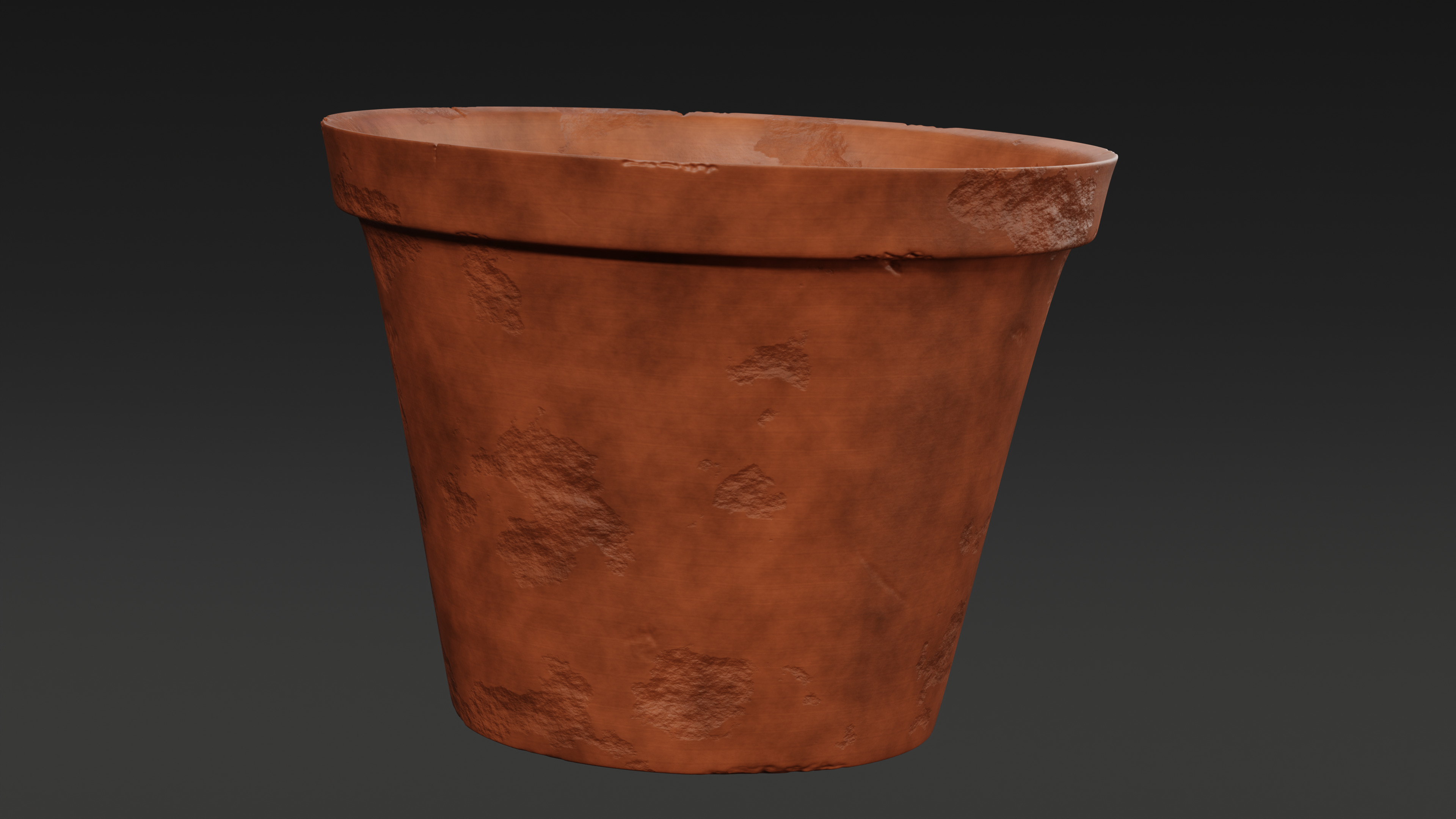 Ancient Clay pots pack Low-poly 3D model_4