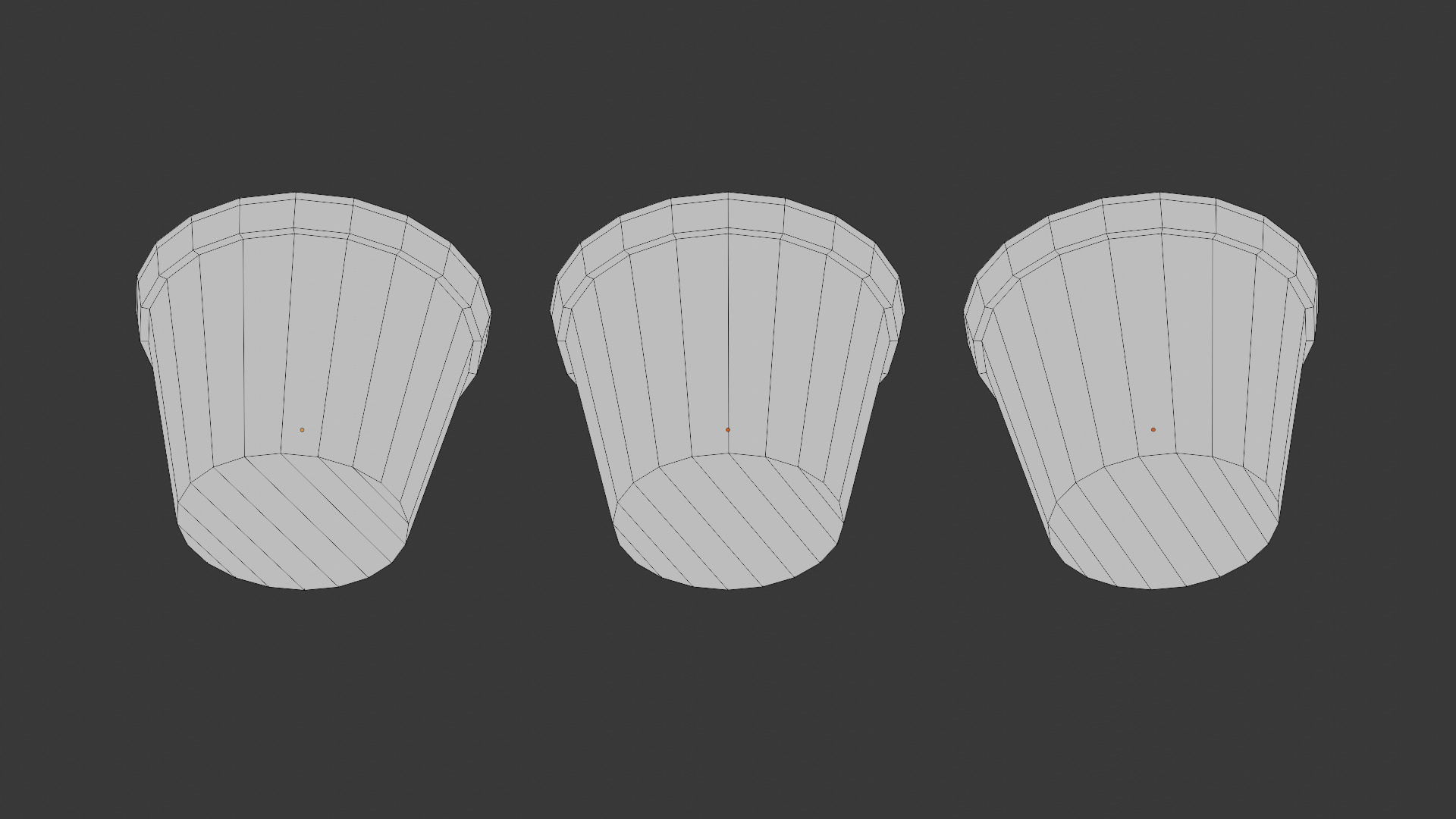 Ancient Clay pots pack Low-poly 3D model_9