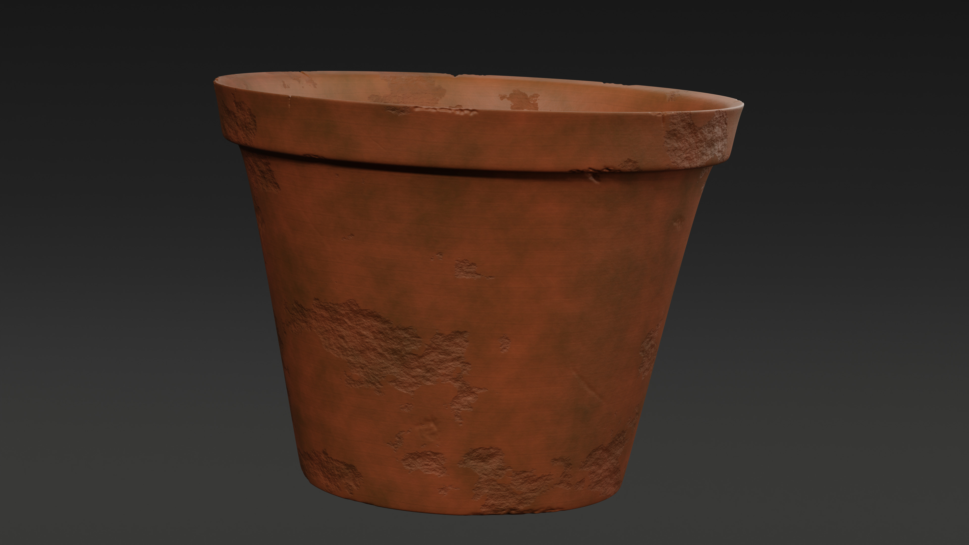 Ancient Clay pots pack Low-poly 3D model_3
