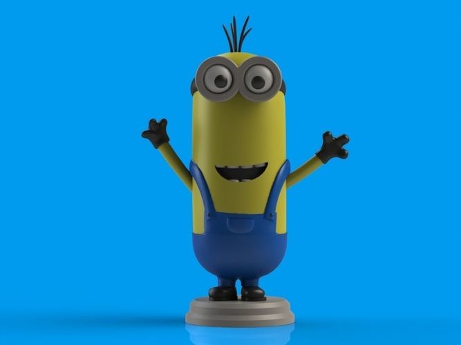 Minion Kevin 3D print model