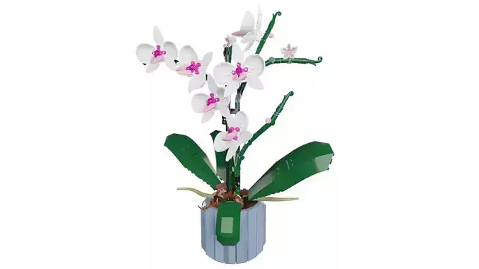 Wikibricks3D - 10311 - Orchid 3D print model