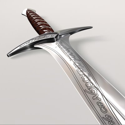Sting Sword 3D model_4