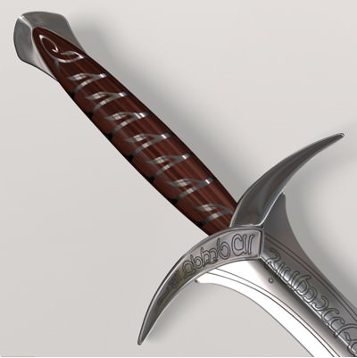 Sting Sword 3D model_7