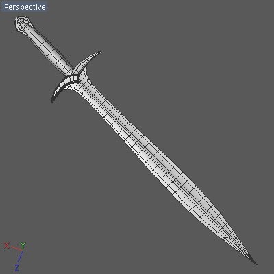 Sting Sword 3D model_8