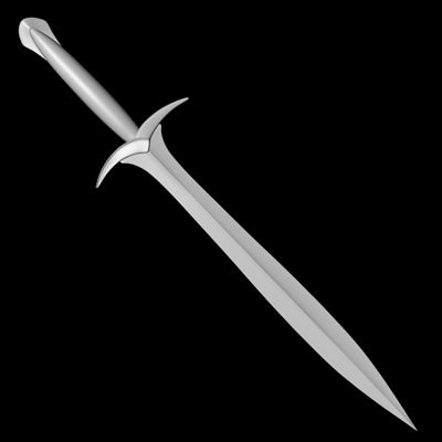Sting Sword 3D model_2