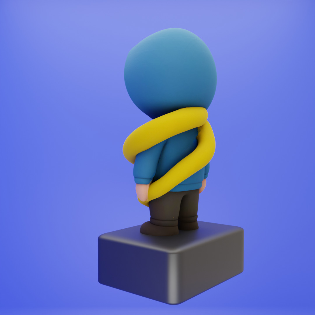 Python Programming Emblem Set 3D model_3