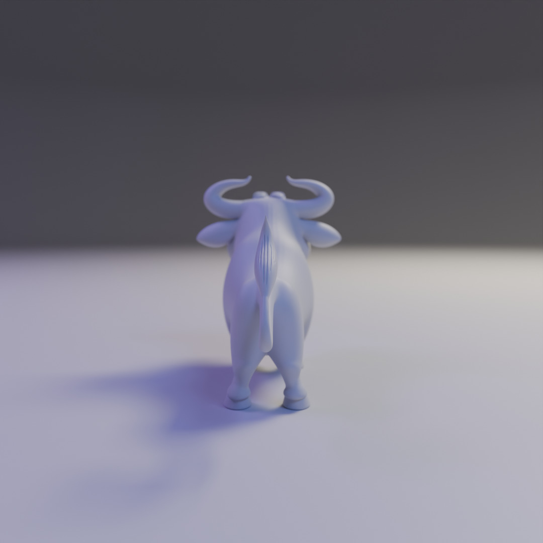 spotted cow 3D print model_5