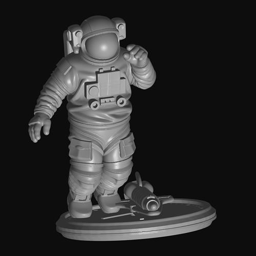 spaceman 3D print model
