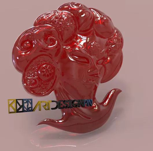 Venetian Mask - Mascera Veneziana 2 Free 3D print model