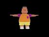 Stylized 3D Male Big Boy Character Model 3D model_1
