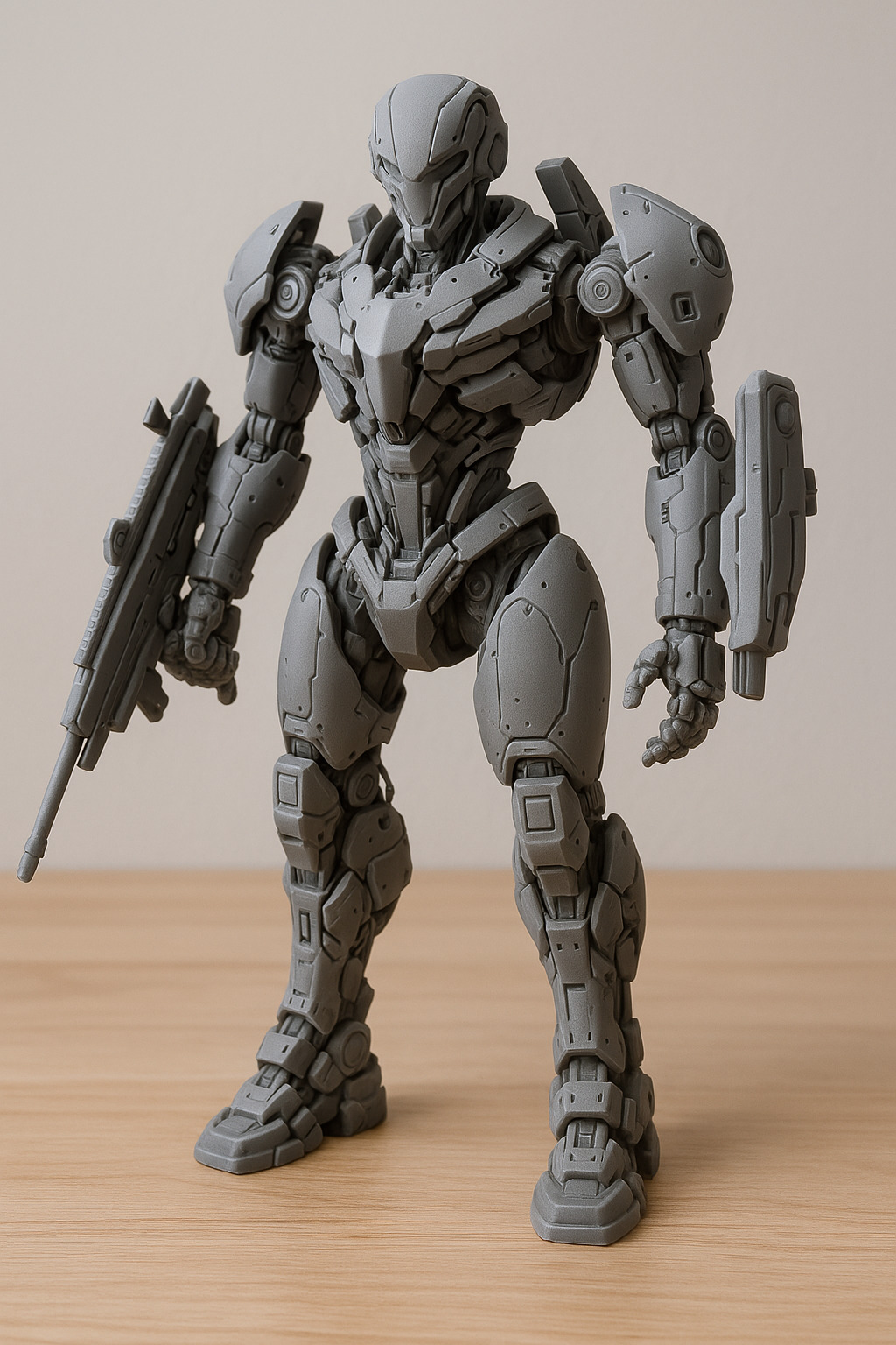 Elite Vanguard Unit Next Gen Combat Android 3D print model_1
