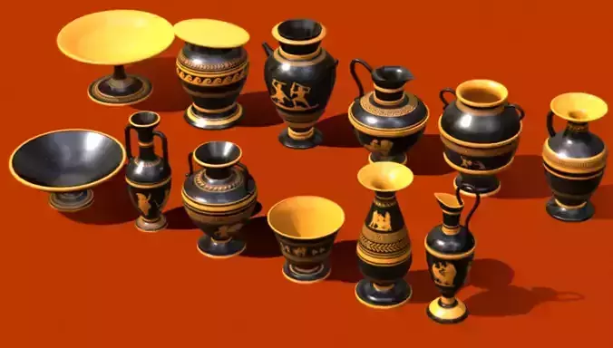 Greek-style ceramics