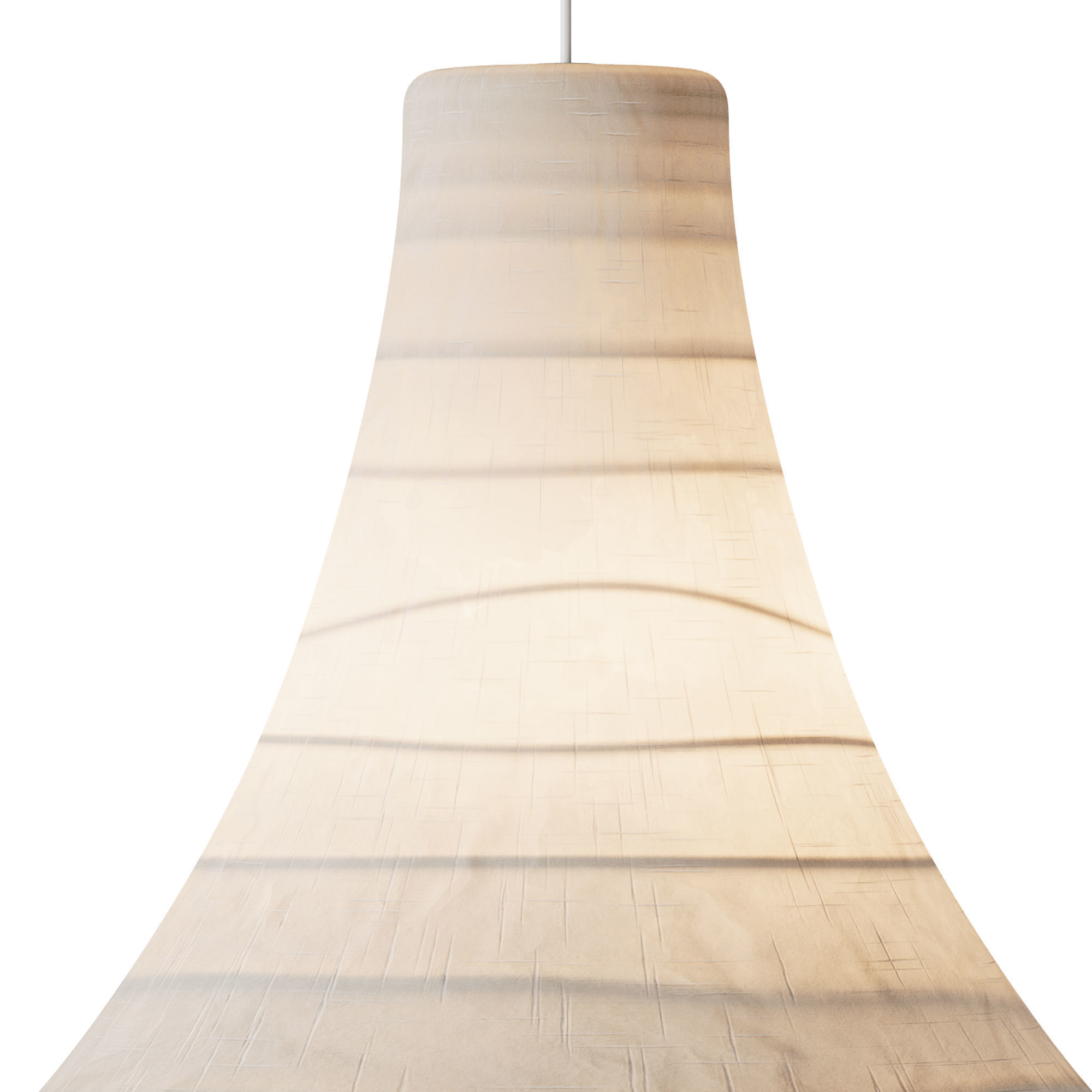 Pendant Light Japanese Style Lighting 3D model_4
