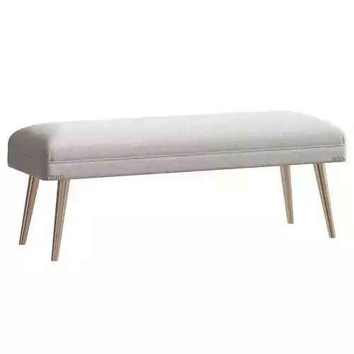 Ivory Glamorous Bench