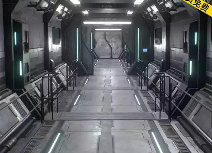 Sci-fi passageways and doors