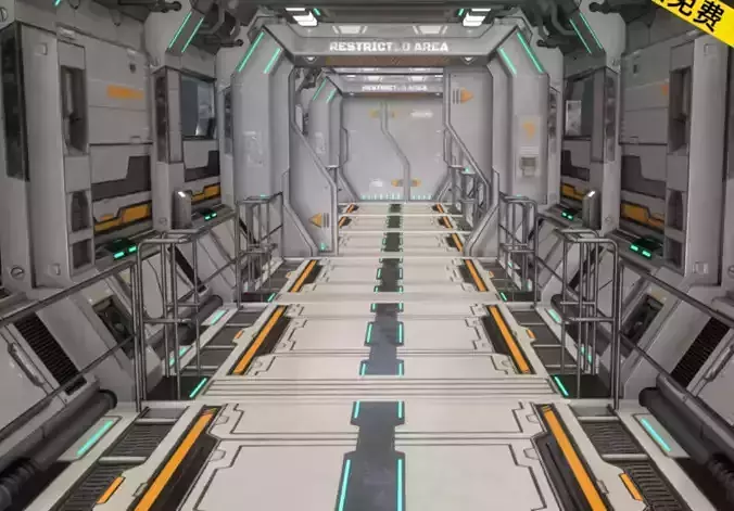 Sci-fi passageways and doors