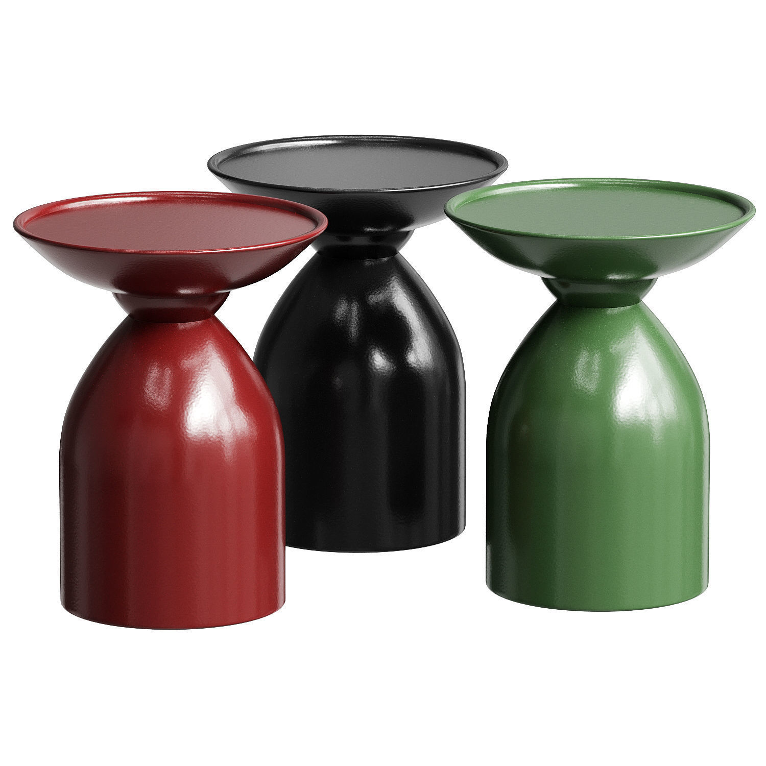 Visby Side Table 3D model_3