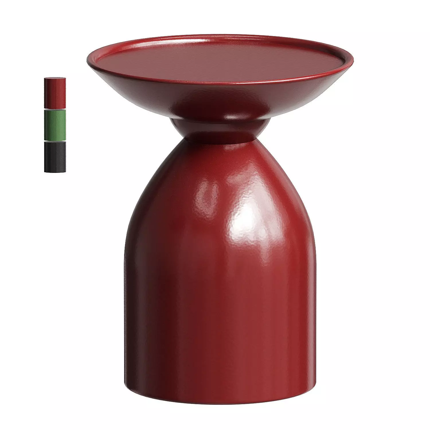 Visby Side Table 3D model_0