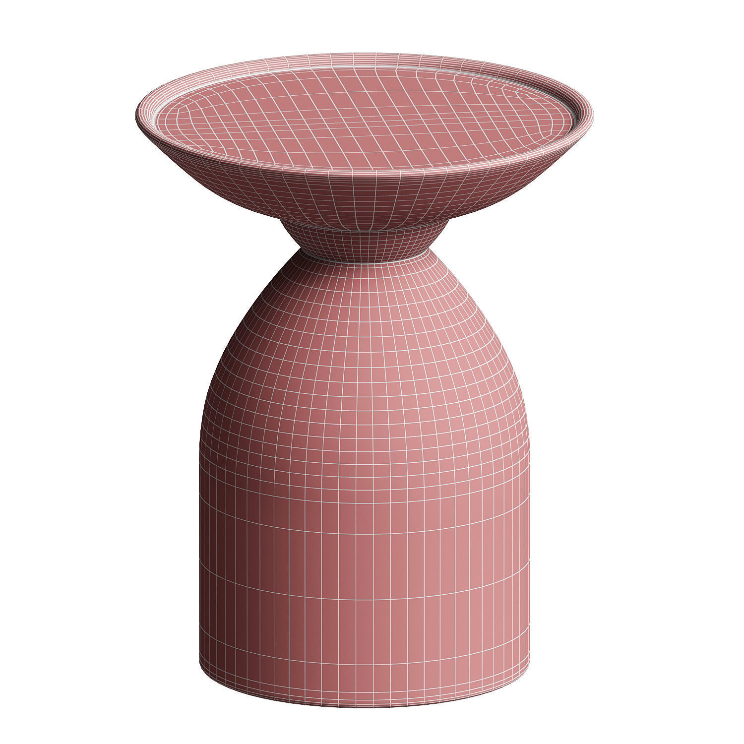 Visby Side Table 3D model_4