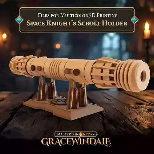 Knights Scroll Holder