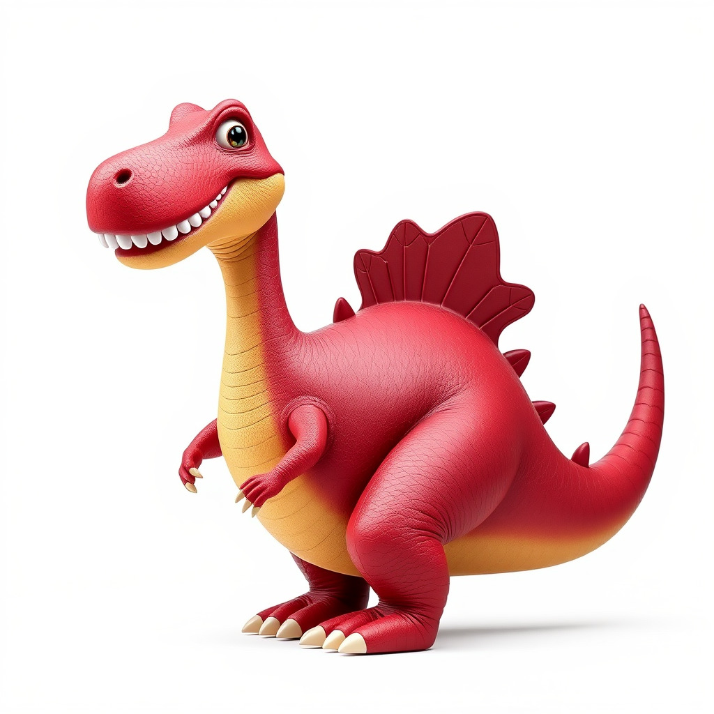Cute Cartoon Dinosaur Model Pack Low-poly 3D model_2