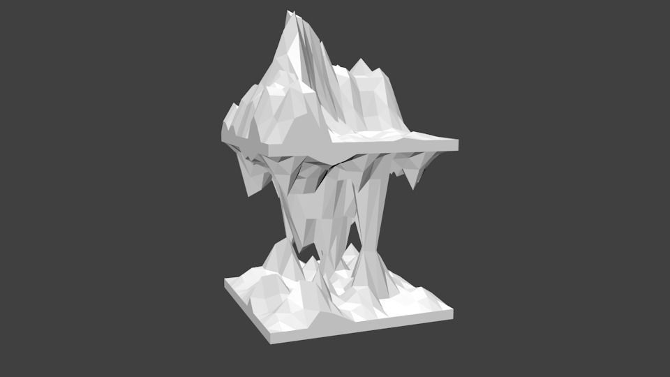Dissected Landscape Art 3D print model_2