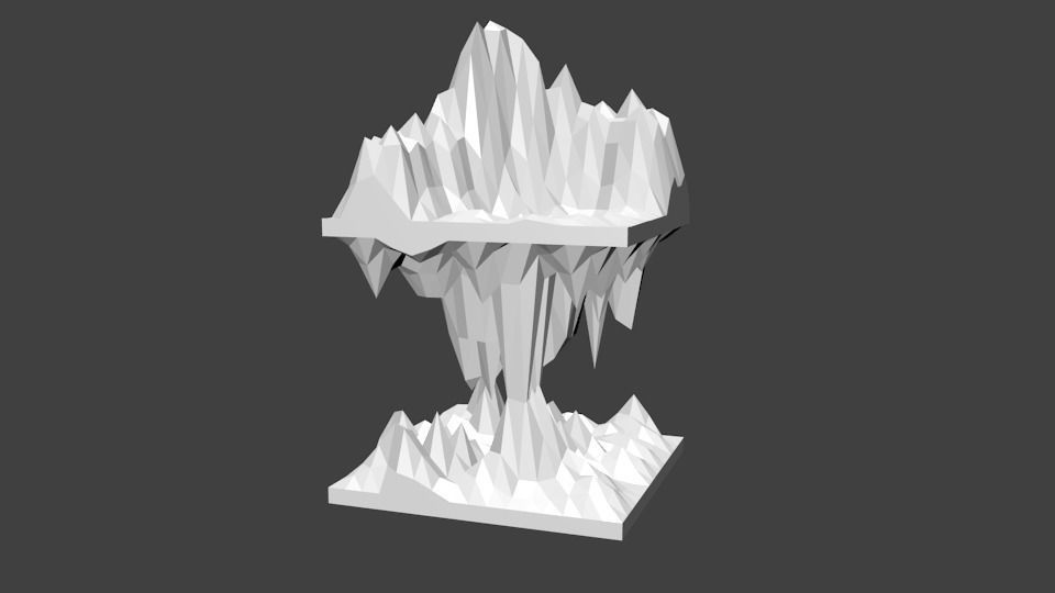 Dissected Landscape Art 3D print model_3