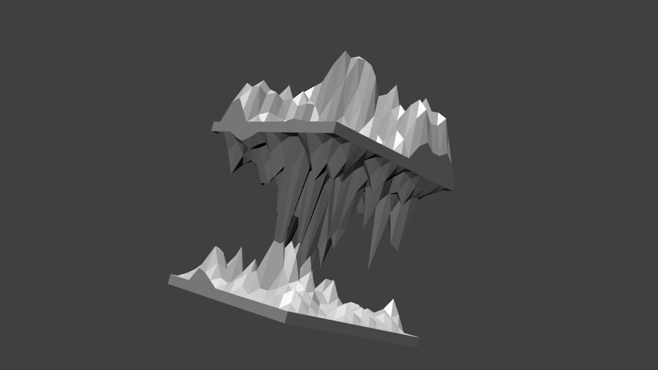Dissected Landscape Art 3D print model_6