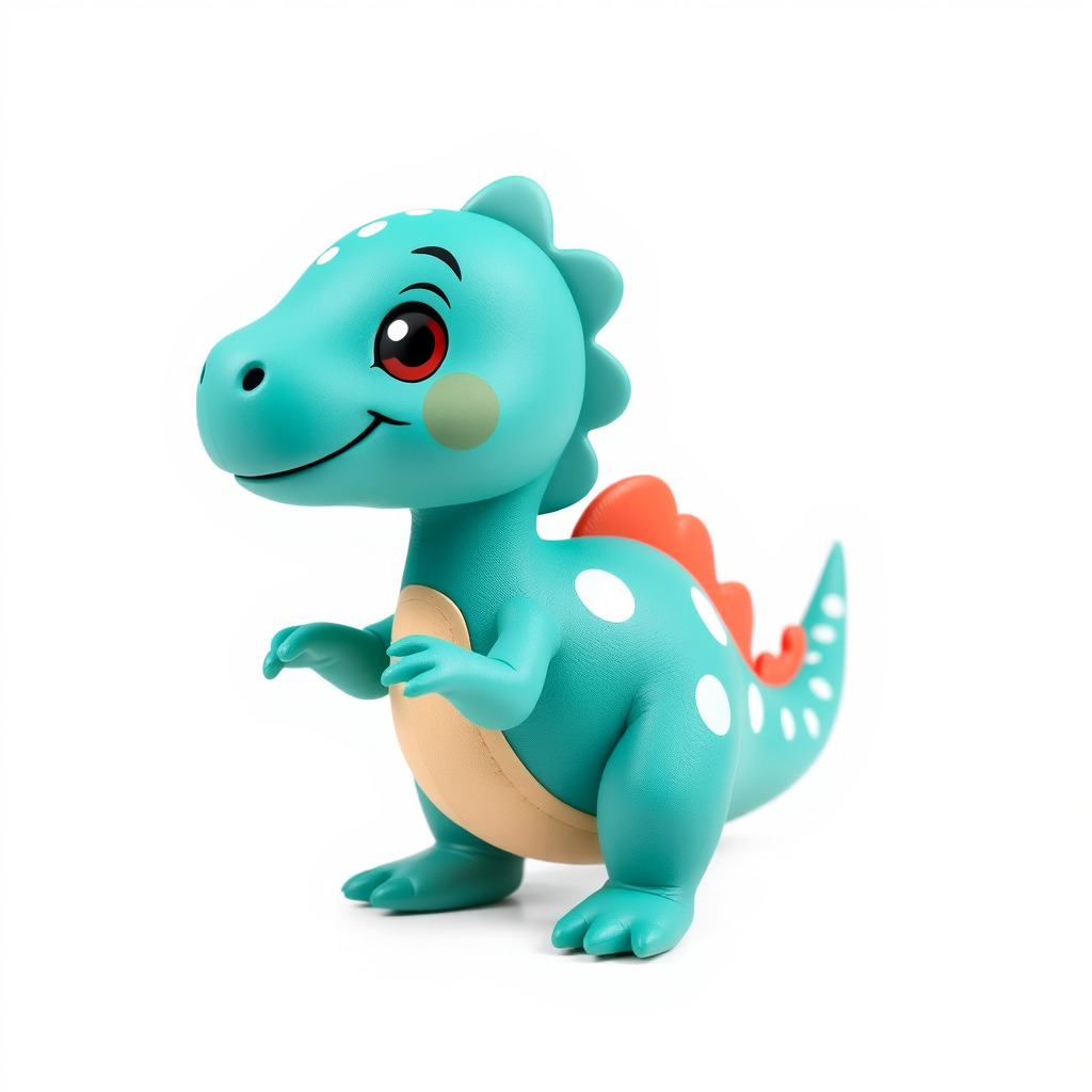 Cartoon Dinosaur Model Pack Low-poly 3D model_2