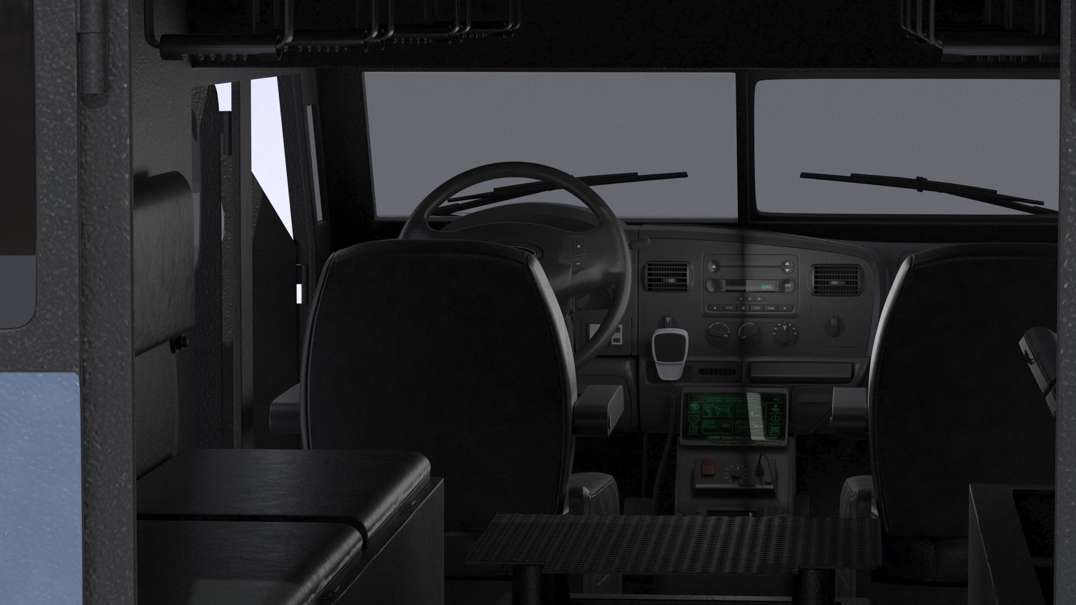 Armored Police and Military Vehicles Bundle Alpine Series 3D model_70