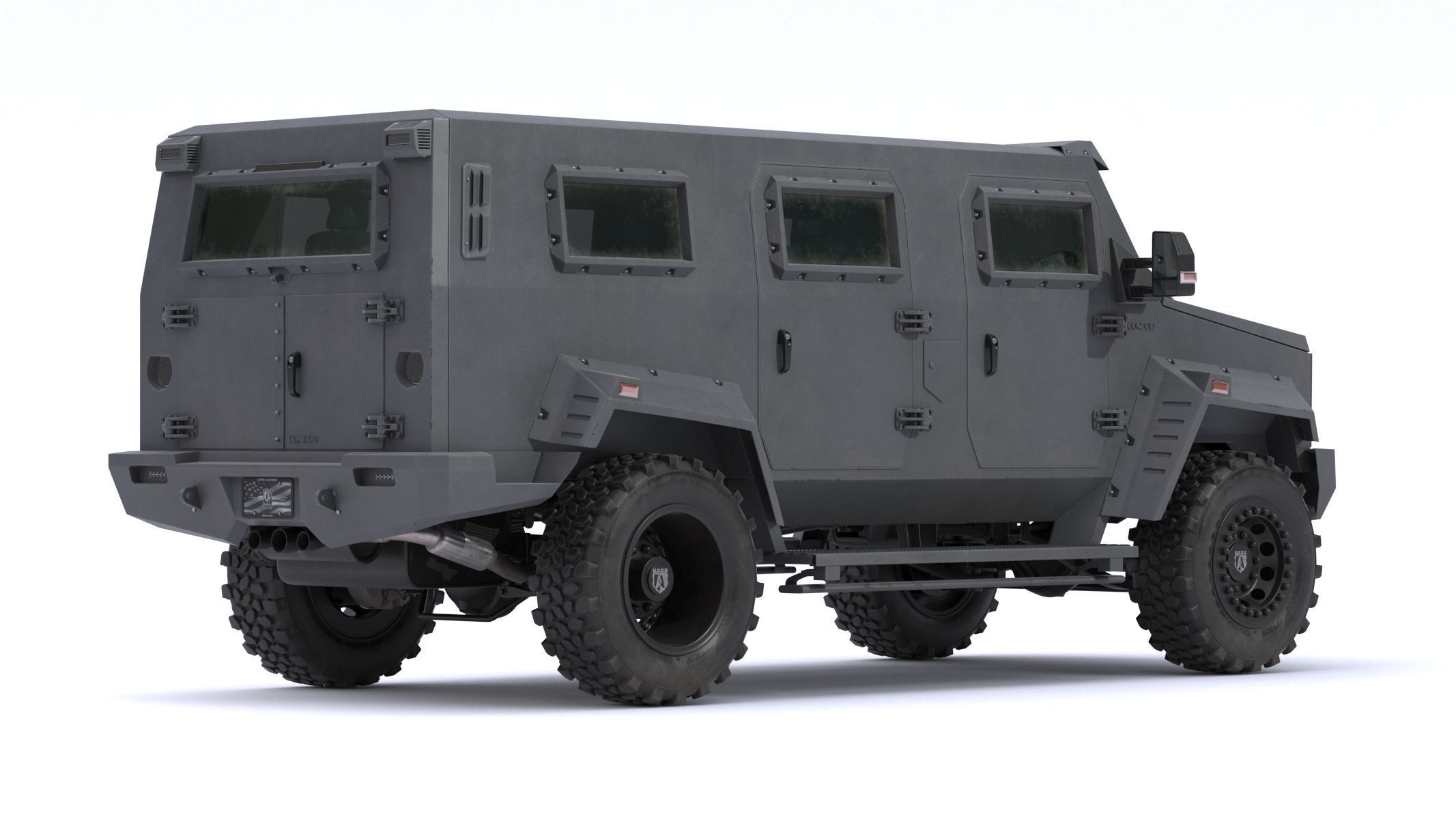 Armored Police and Military Vehicles Bundle Alpine Series 3D model_54