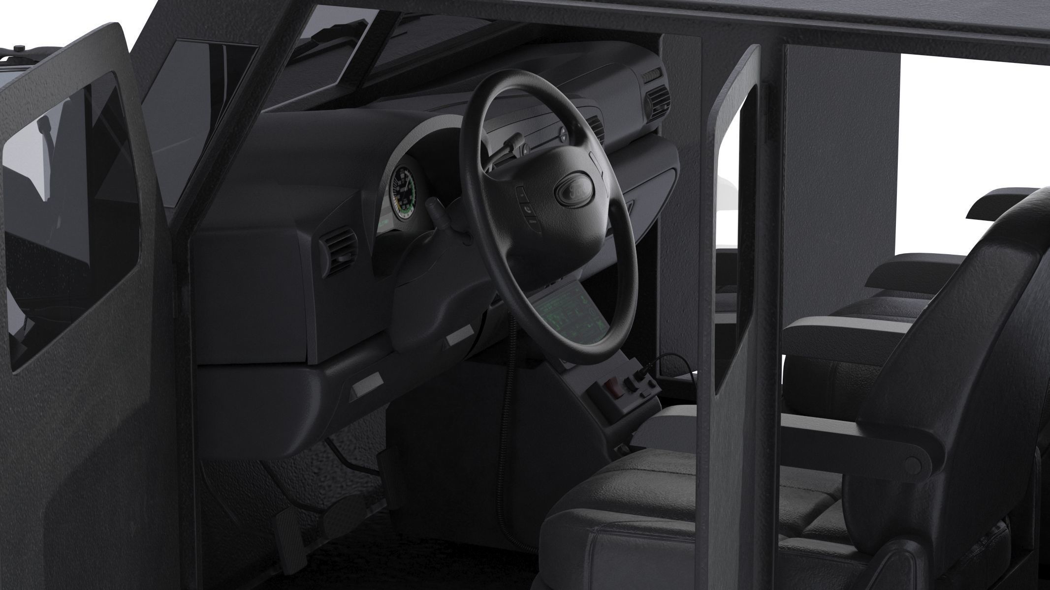 Armored Police and Military Vehicles Bundle Alpine Series 3D model_69