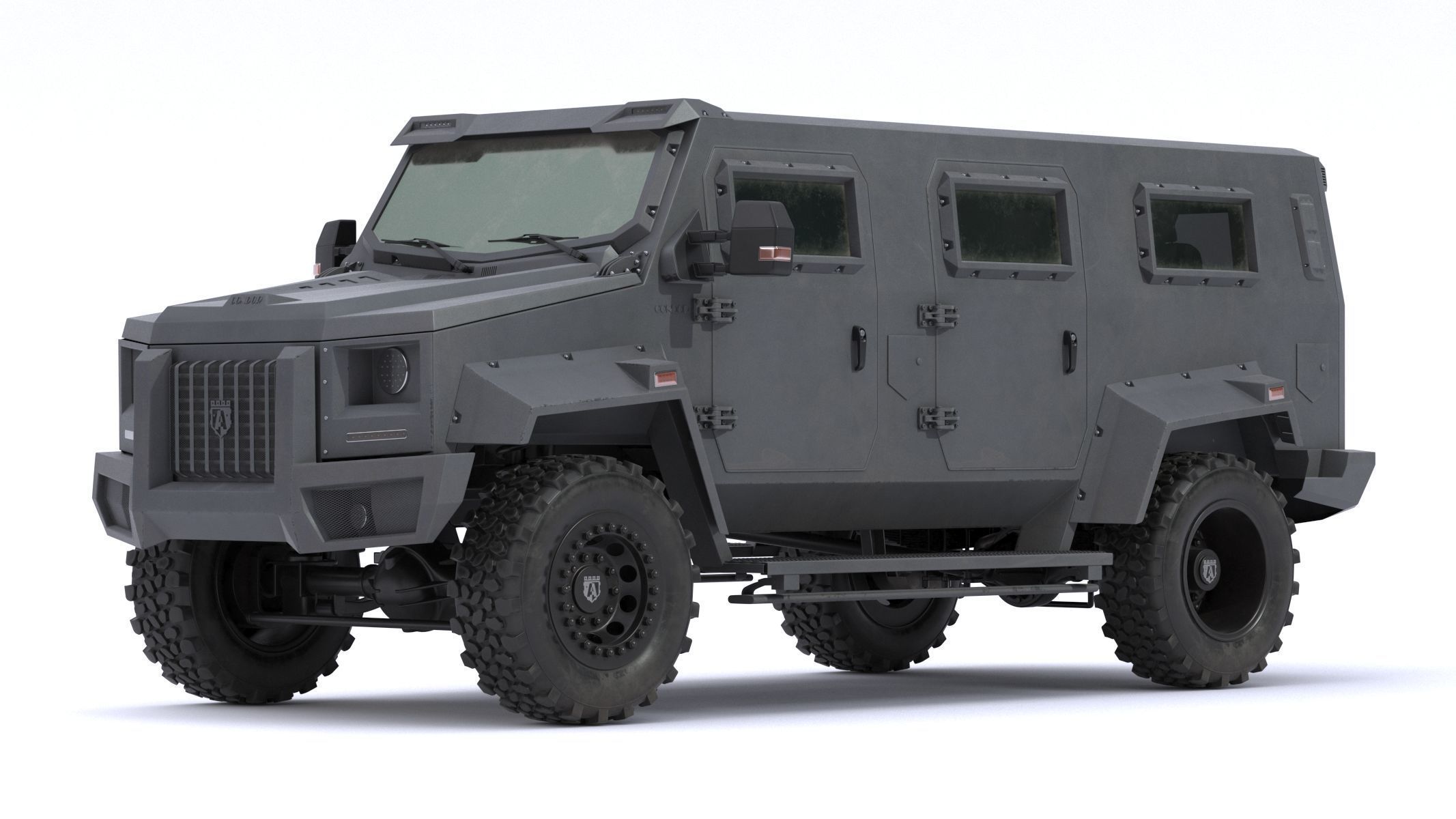 Armored Police and Military Vehicles Bundle Alpine Series 3D model_51
