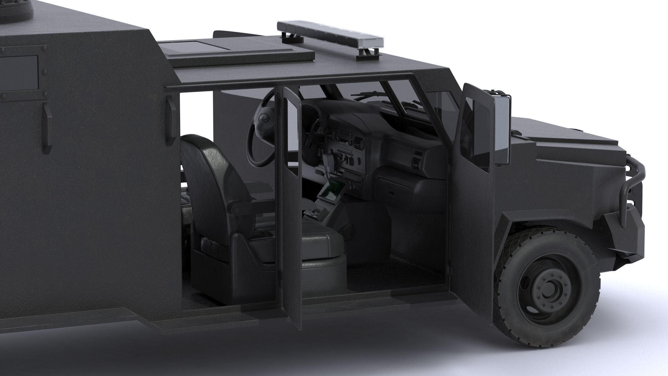 Armored Police and Military Vehicles Bundle Alpine Series 3D model_67